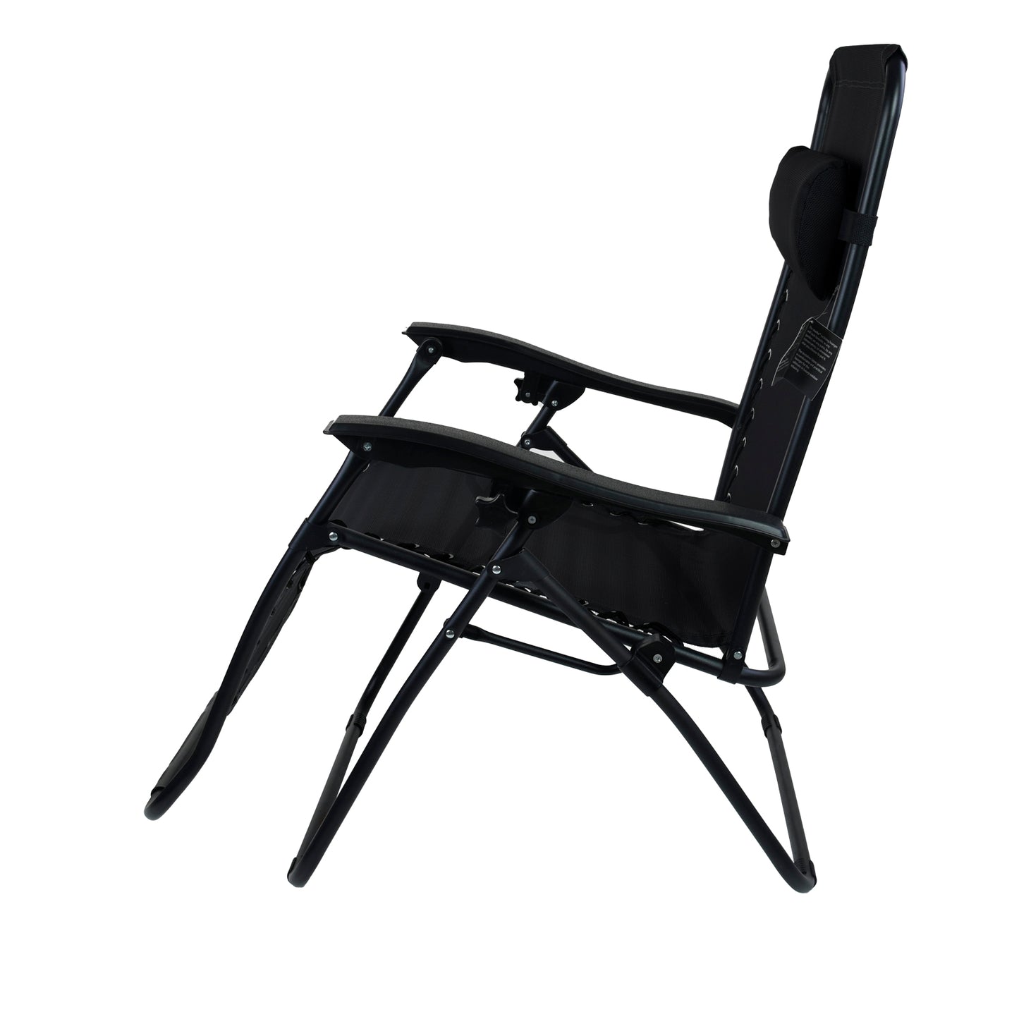 Reclining Lounger Chair - Black