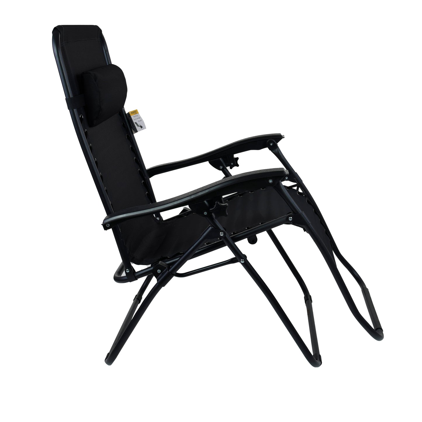 Reclining Lounger Chair - Black