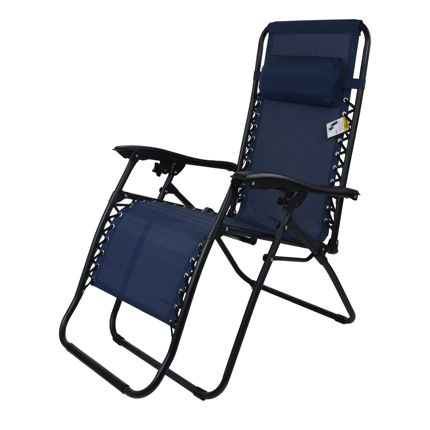 Reclining Lounger Chair - Navy