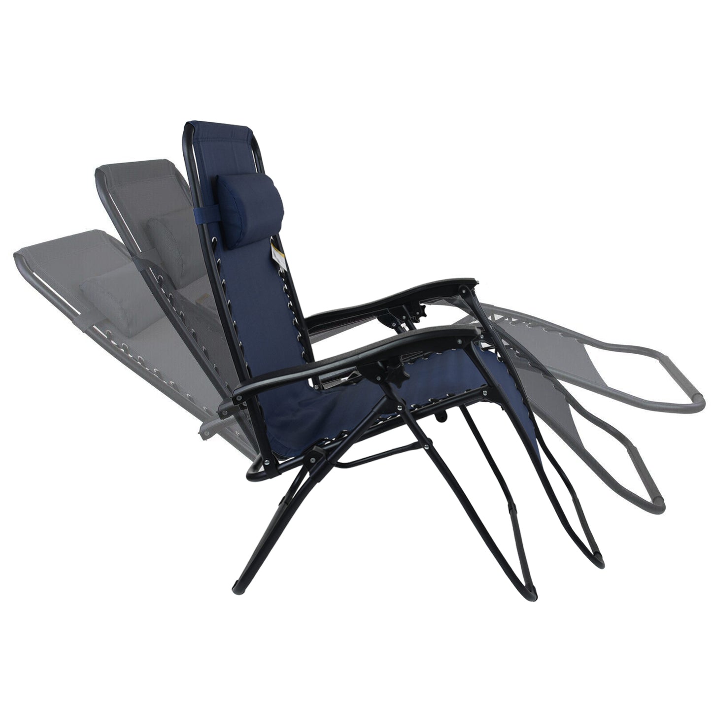 Reclining Lounger Chair - Navy