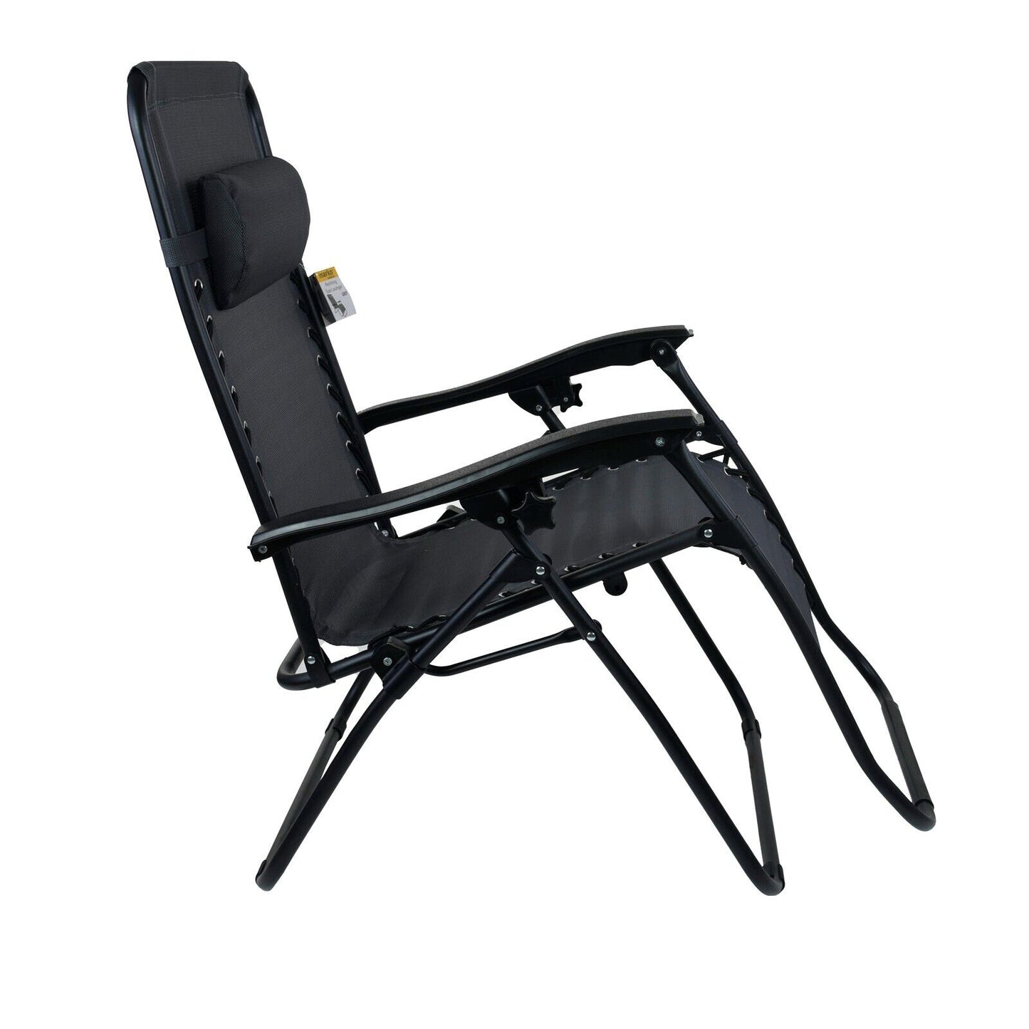 Reclining Lounger Chair - Grey