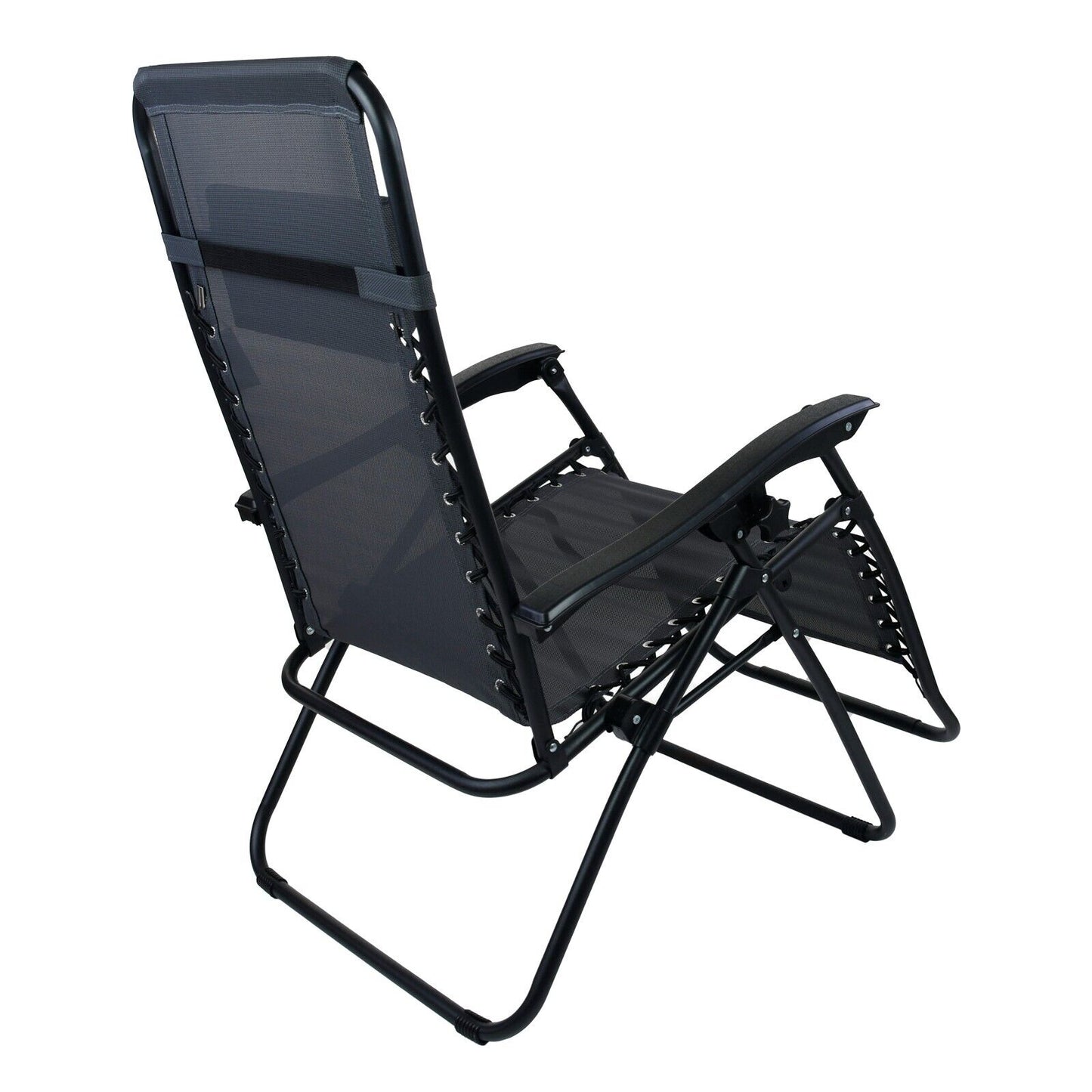 Reclining Lounger Chair - Grey