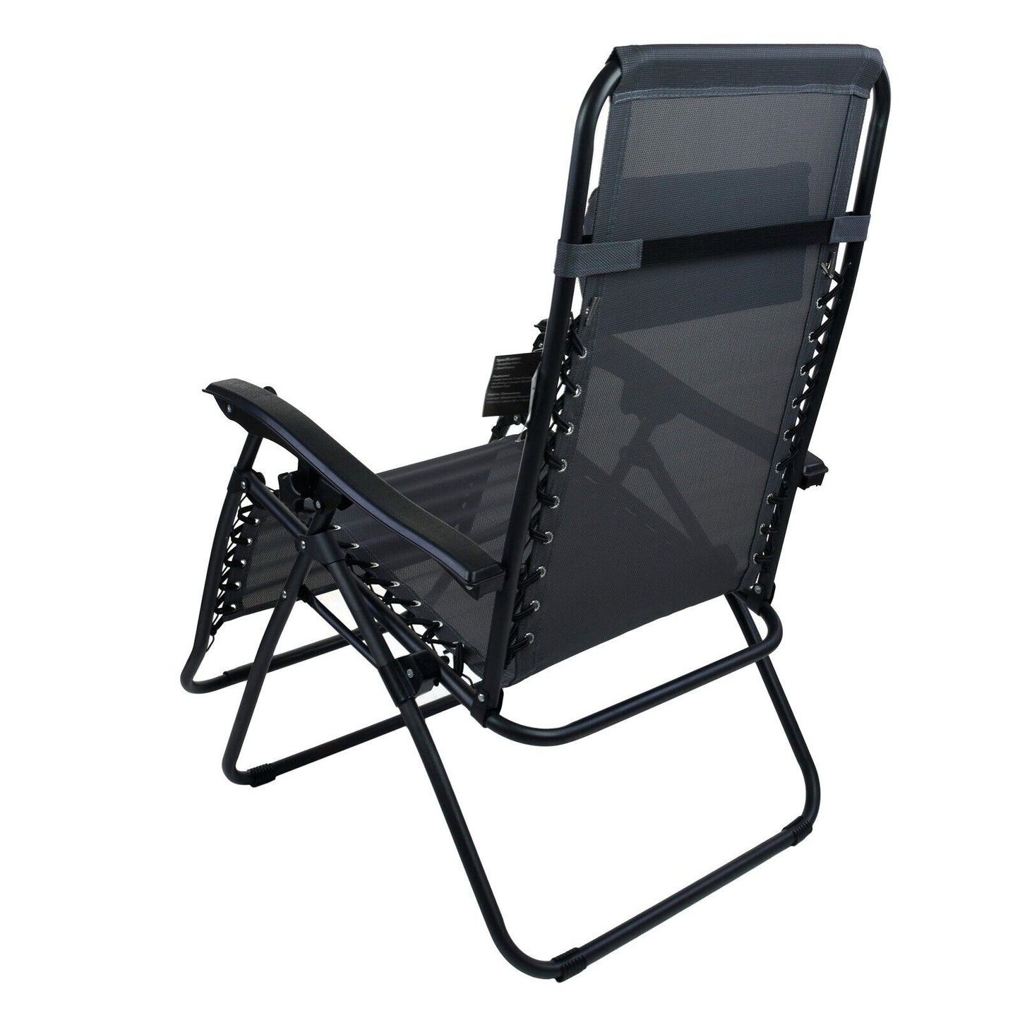 Reclining Lounger Chair - Grey