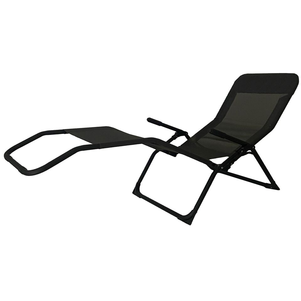 Reclining Rocker Lounger - Grey