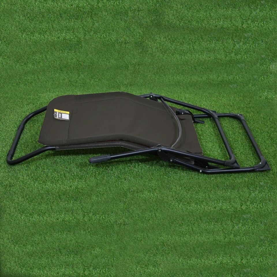 Reclining Rocker Lounger - Grey