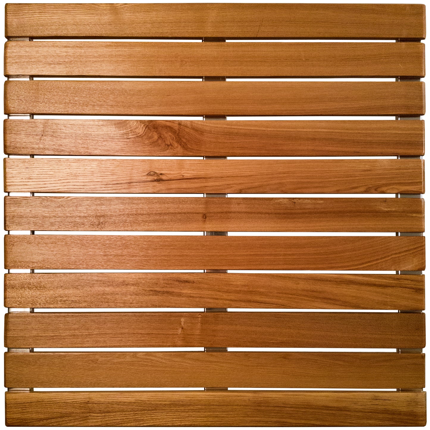 San Juan Bistro Table - Chrome & Ash Wood