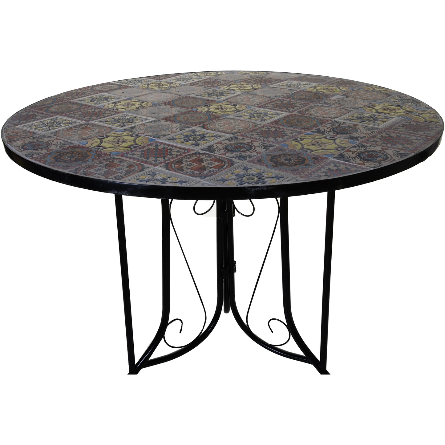 Vigo Mosaic Table 90cm