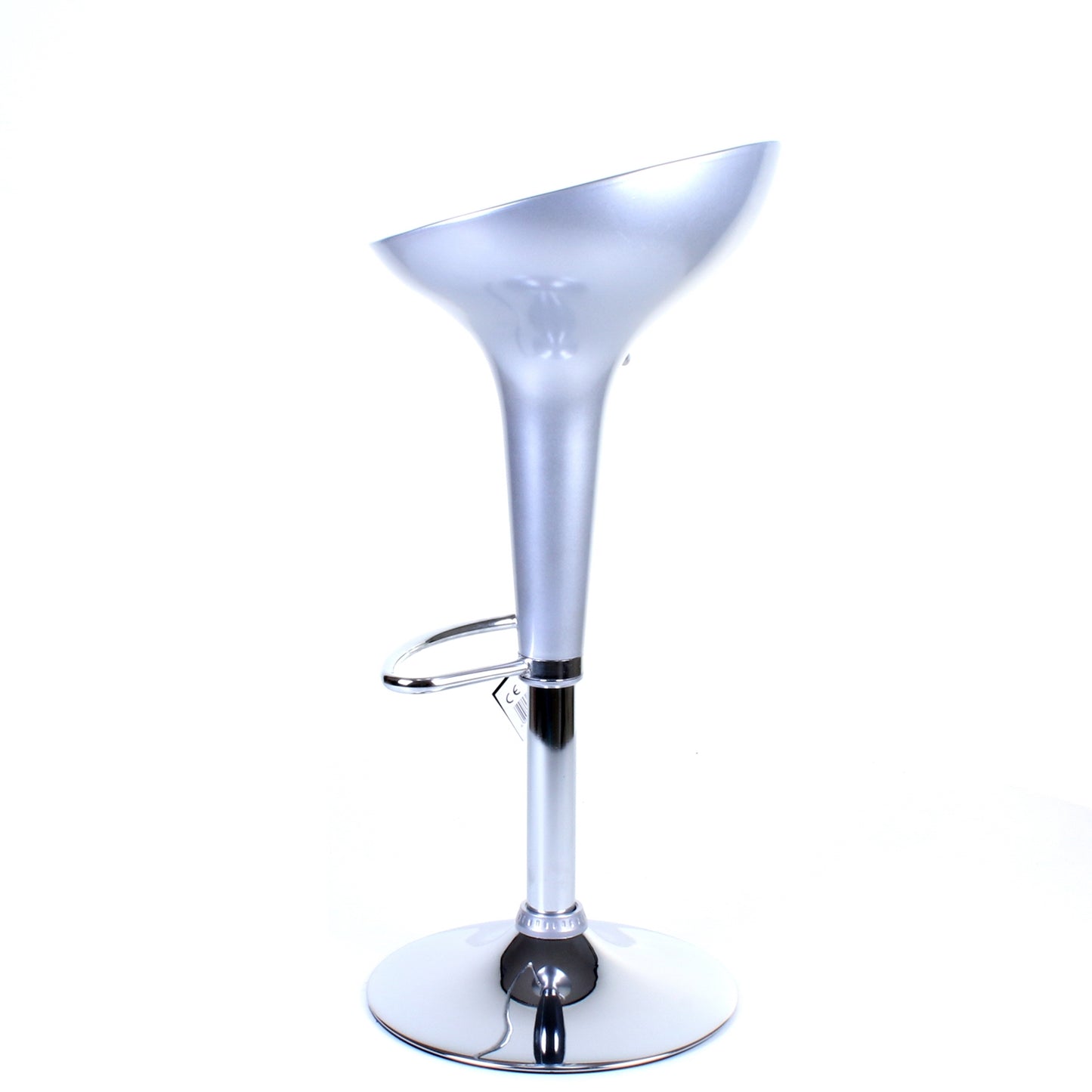 Boss Bar Stool - Silver - Set of 2