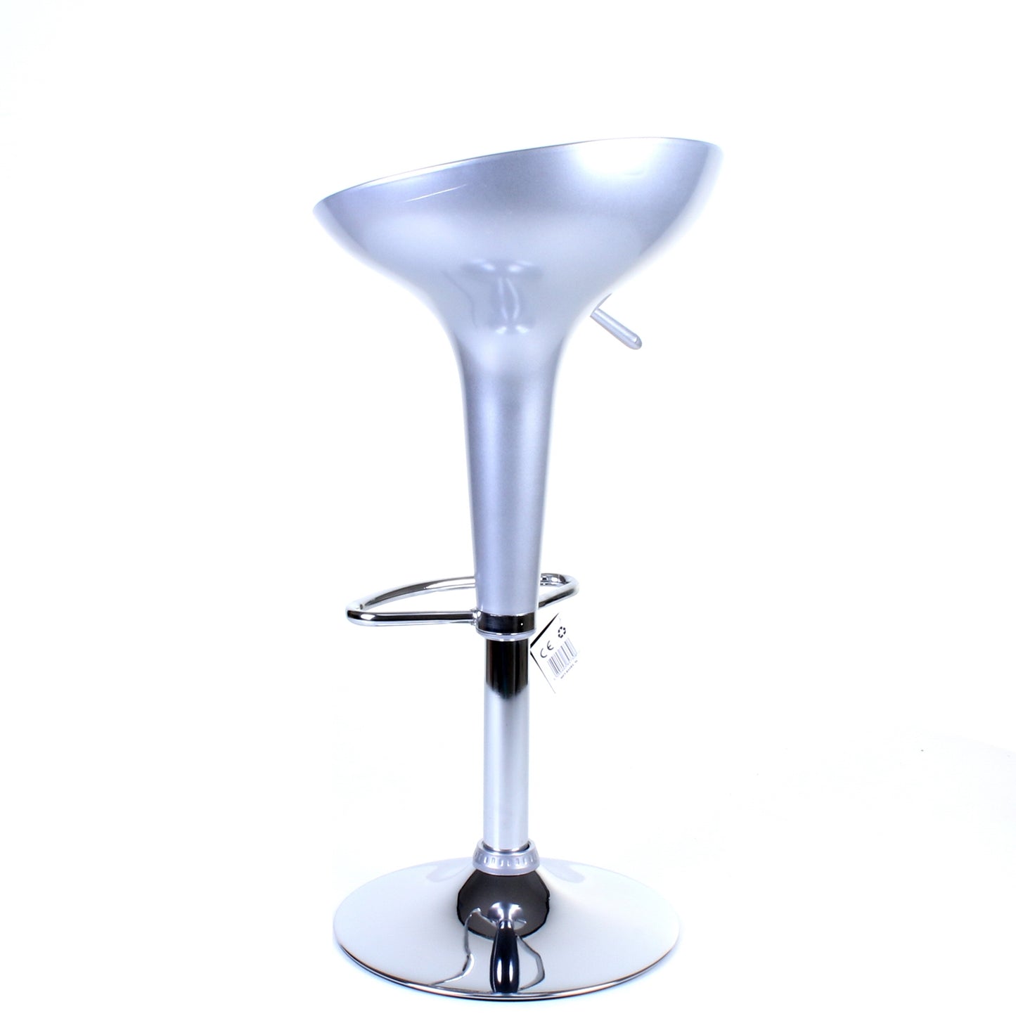 Boss Bar Stool - Silver - Set of 2