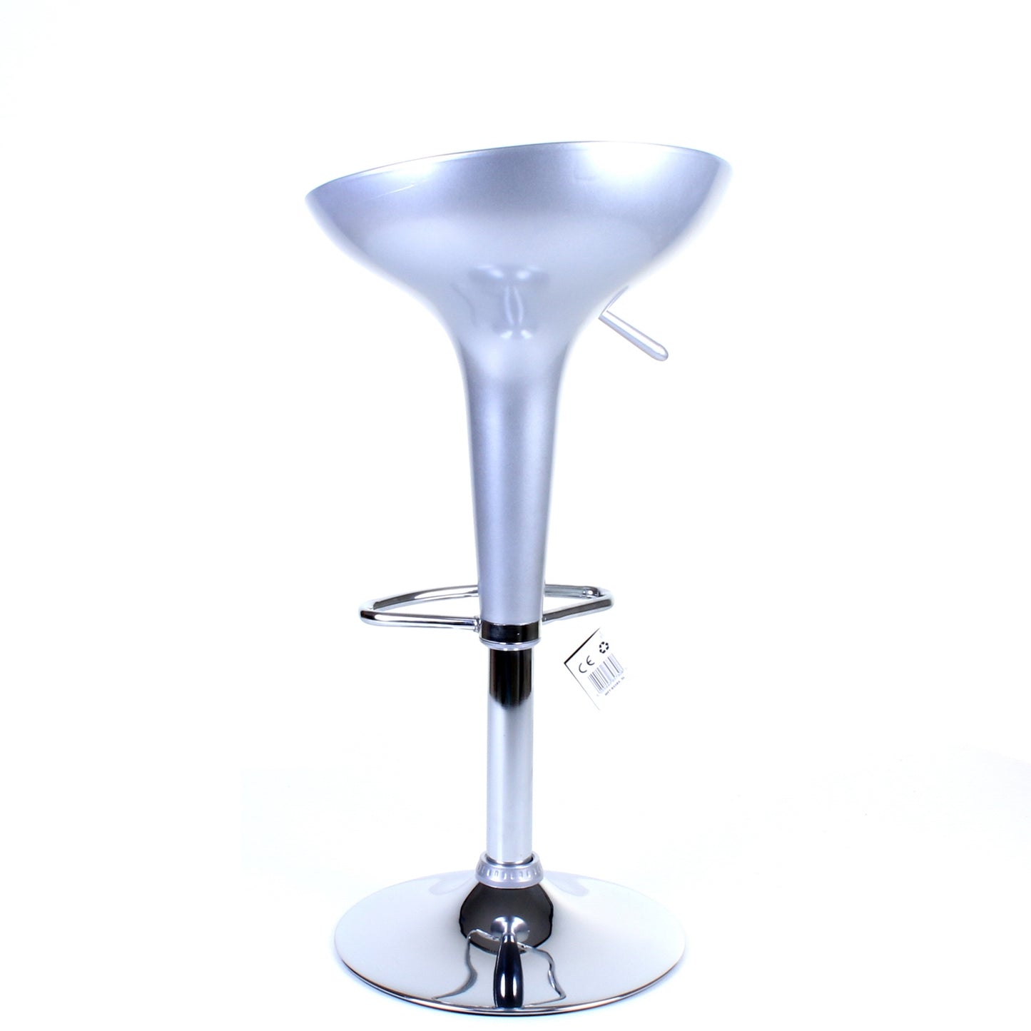 Boss Bar Stool - Silver - Set of 2