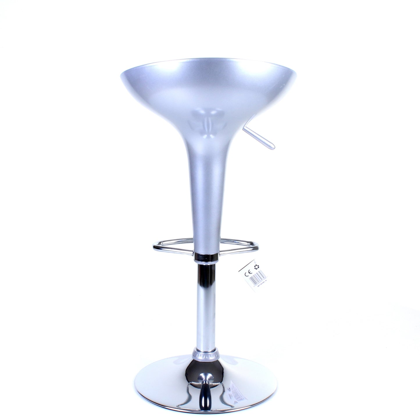 Boss Bar Stool - Silver - Set of 2