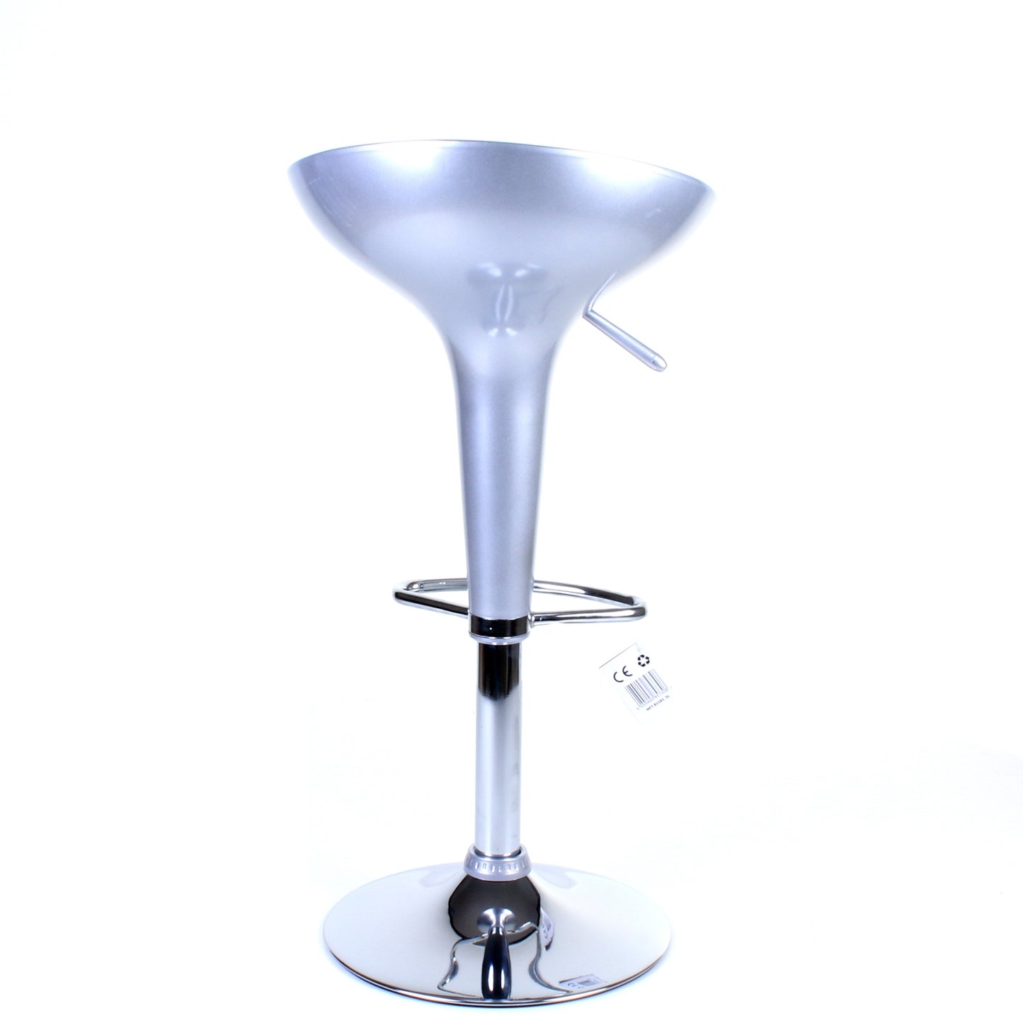 Boss Bar Stool - Silver - Set of 2