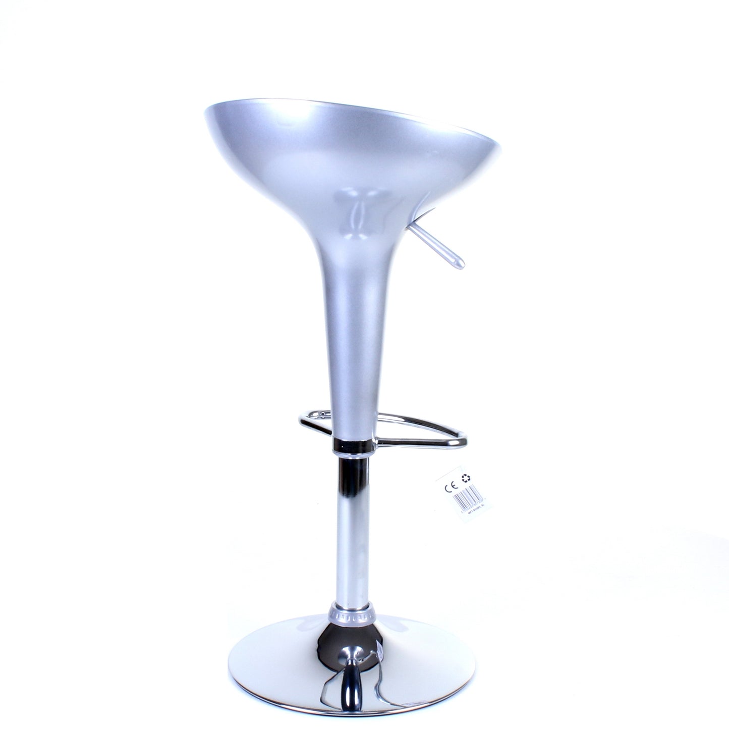 Boss Bar Stool - Silver - Set of 2