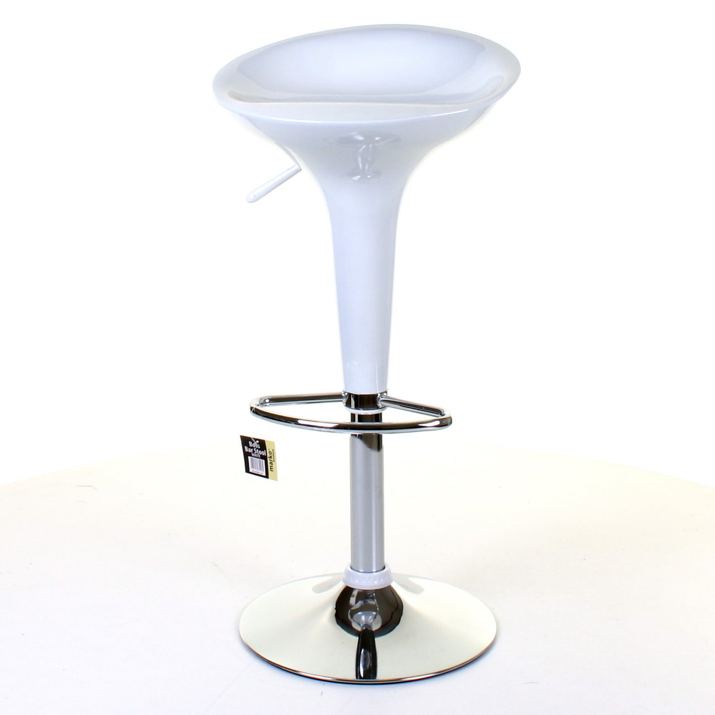 Boss Bar Stool - White - Set of 2