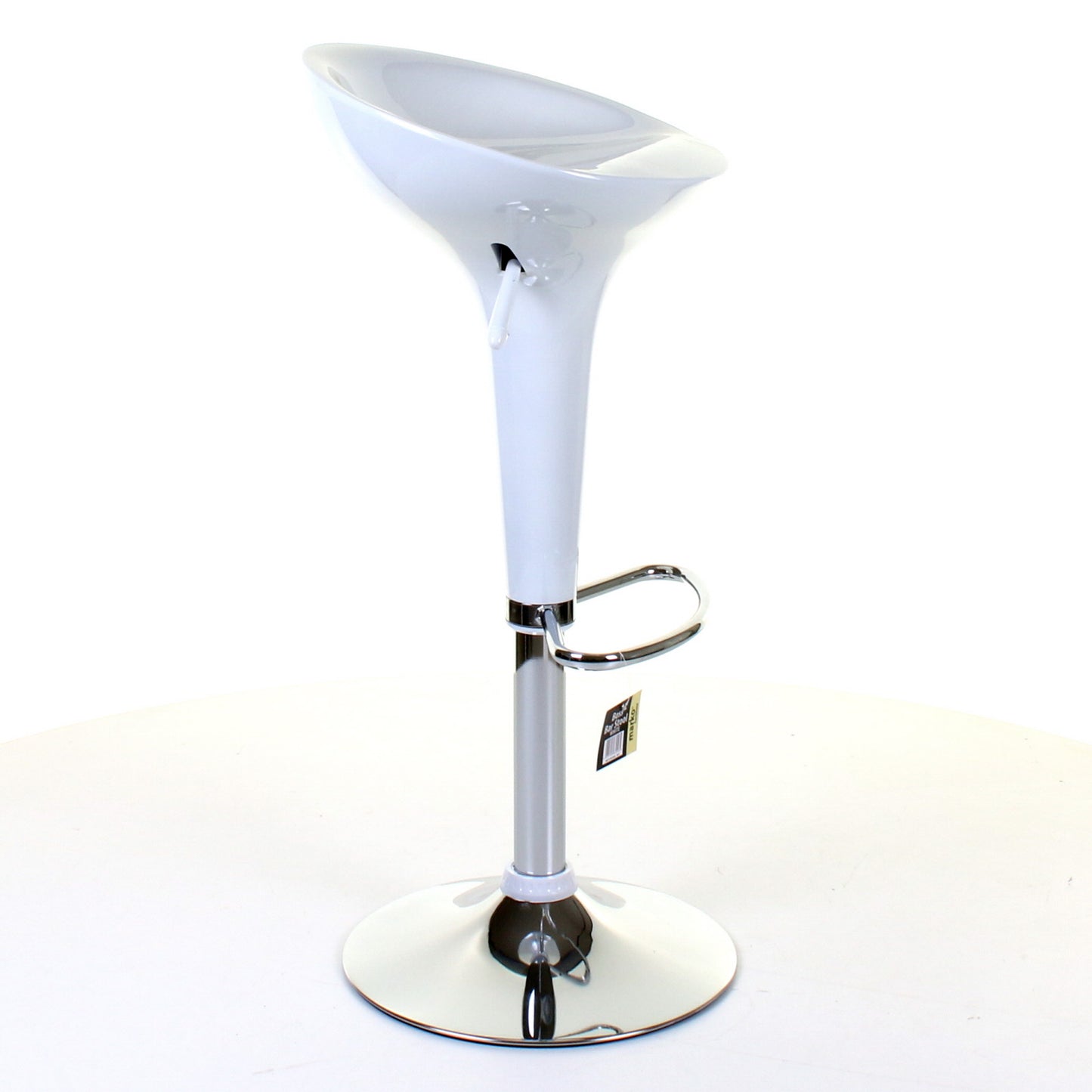 Boss Bar Stool - White - Set of 2