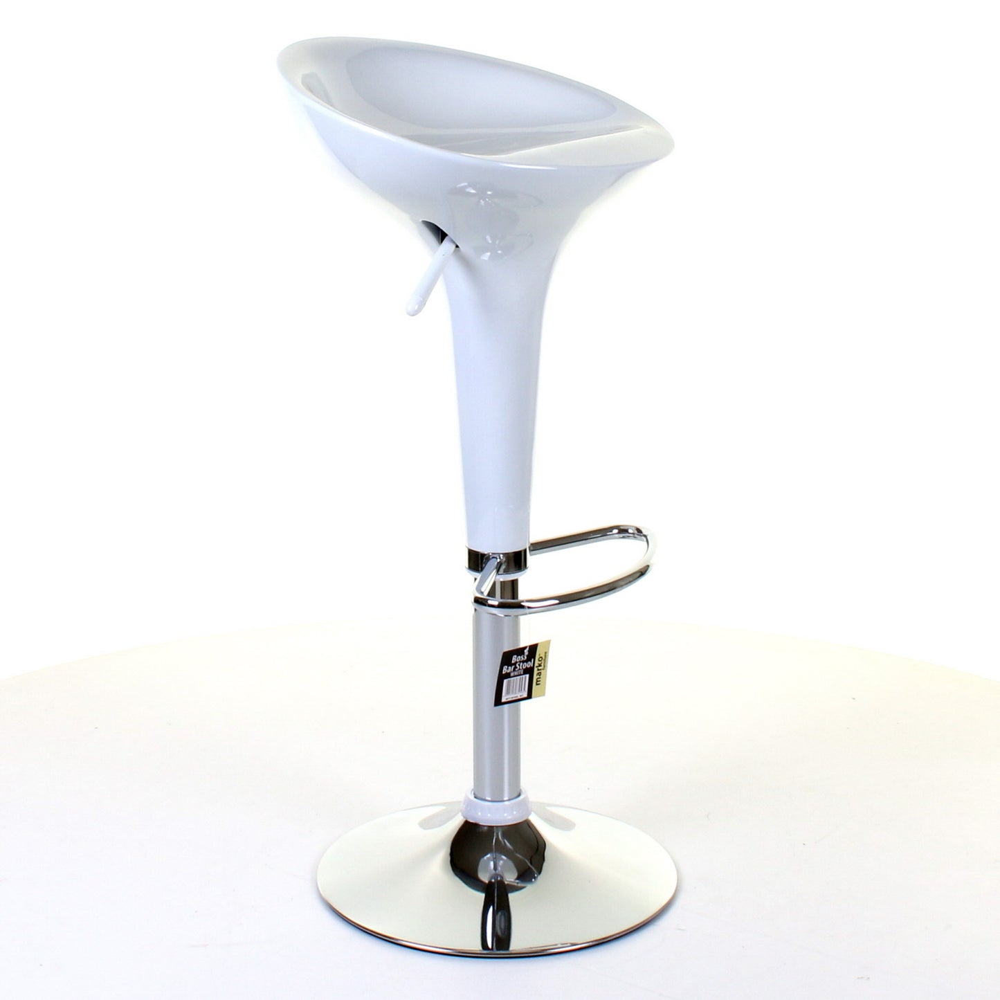 Boss Bar Stool - White - Set of 2