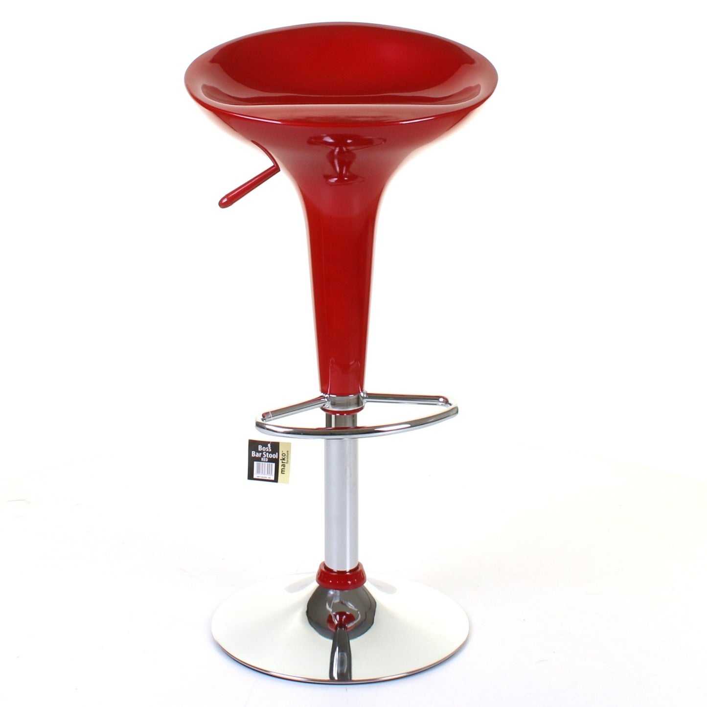 Boss Bar Stool - Red - Set of 2