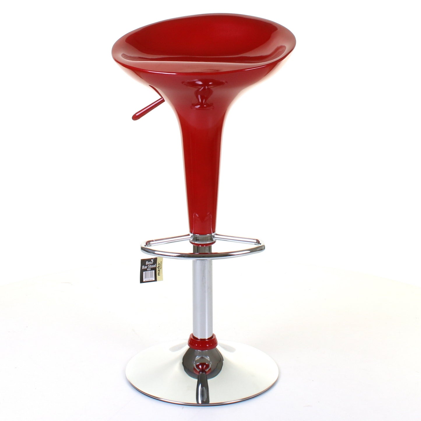 Boss Bar Stool - Red - Set of 2