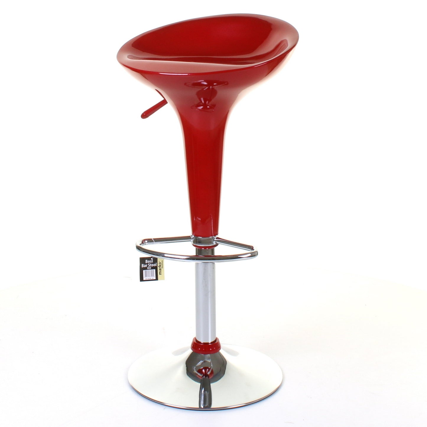 Boss Bar Stool - Red - Set of 2