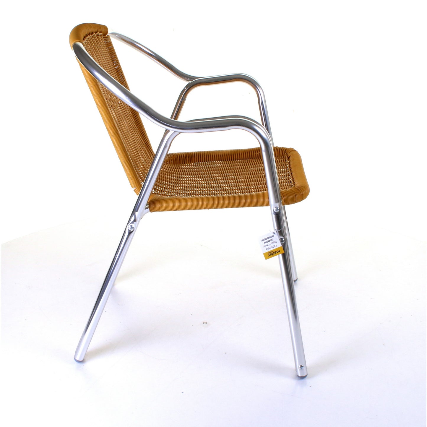 Cabarete Bistro Chair - Tan Wicker