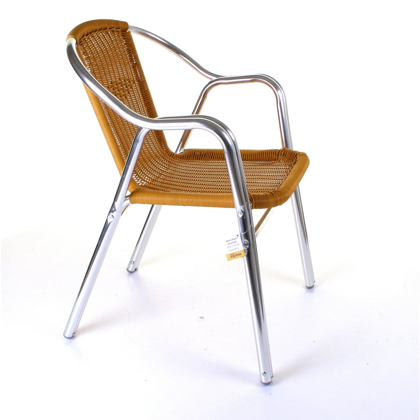 Cabarete Bistro Chair - Tan Wicker