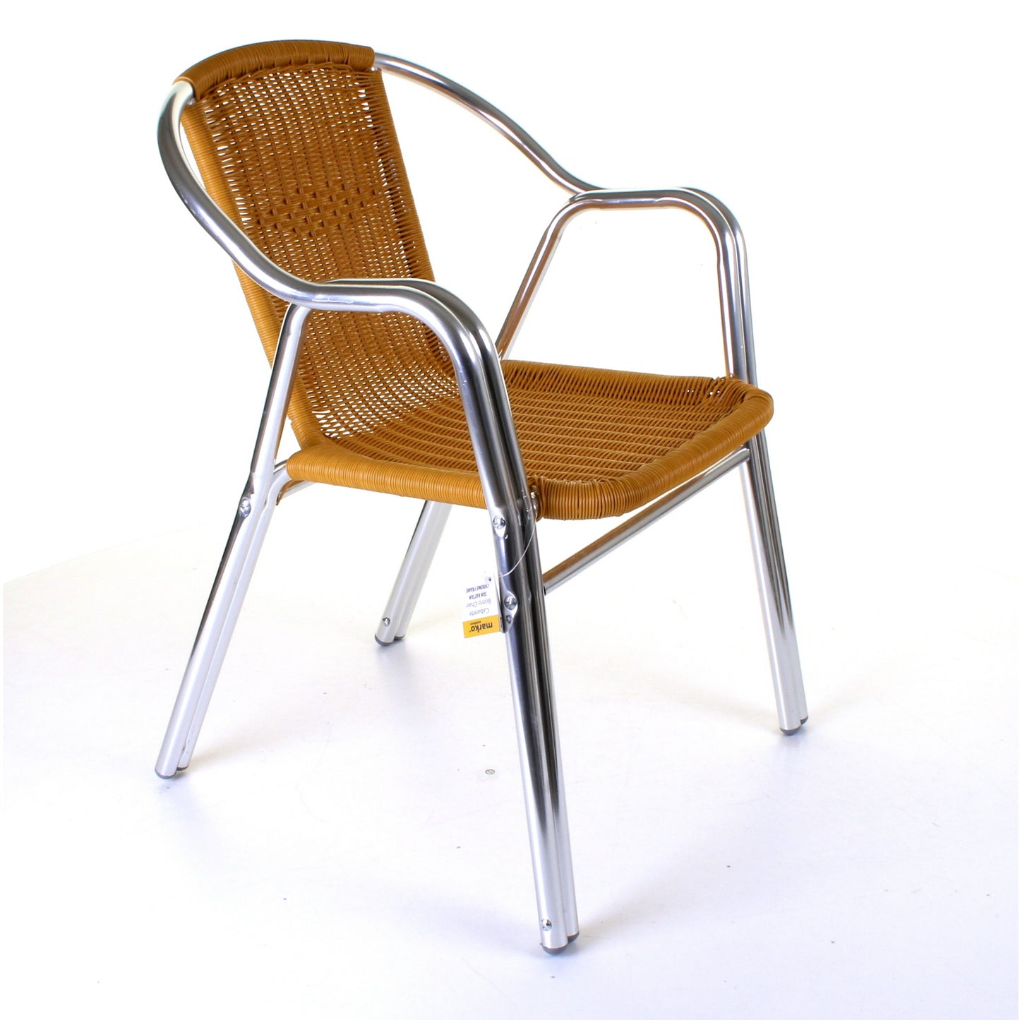 Cabarete Bistro Chair - Tan Wicker