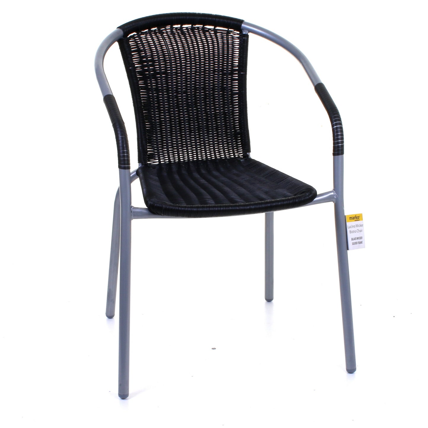 Lucino Wicker Bistro Chair