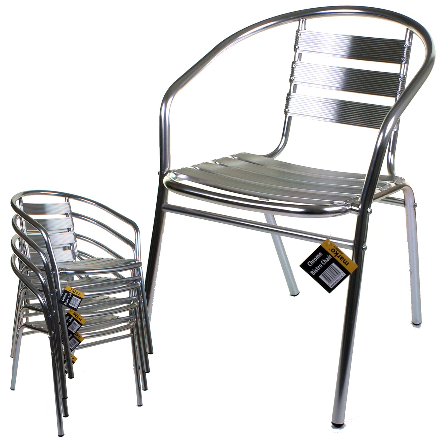Chrome Bistro Chair