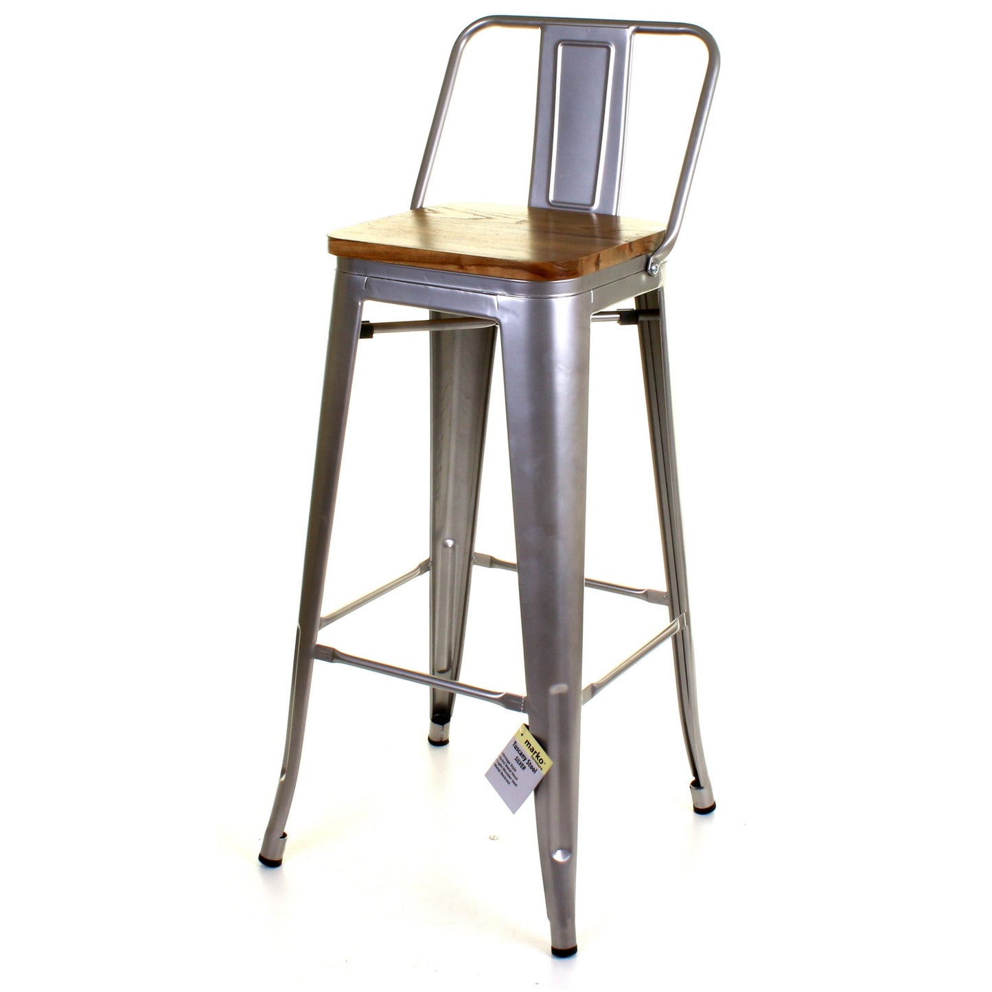 Tuscany Bar Stool - Silver
