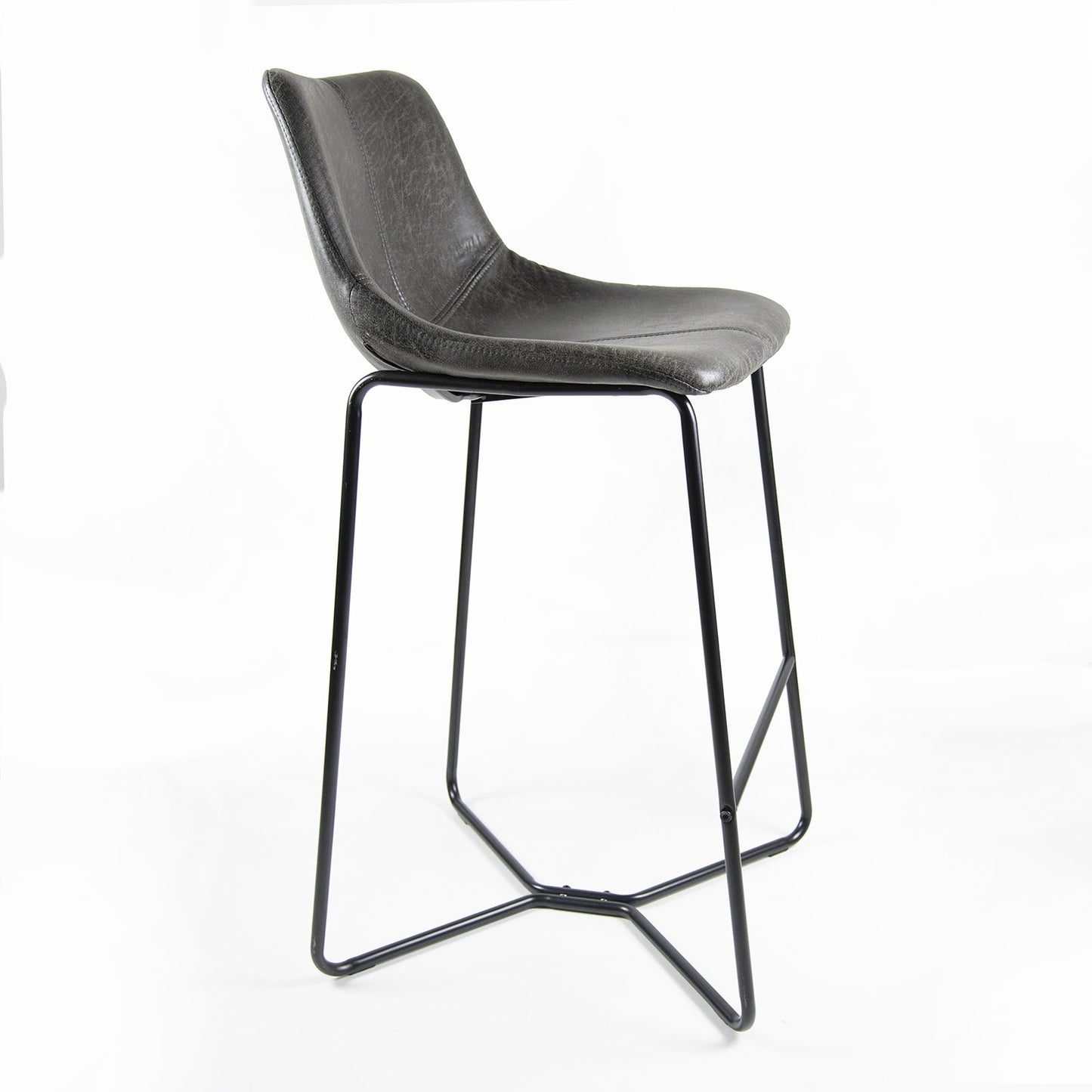 Pavia Bar Stool Grey - Set of 2