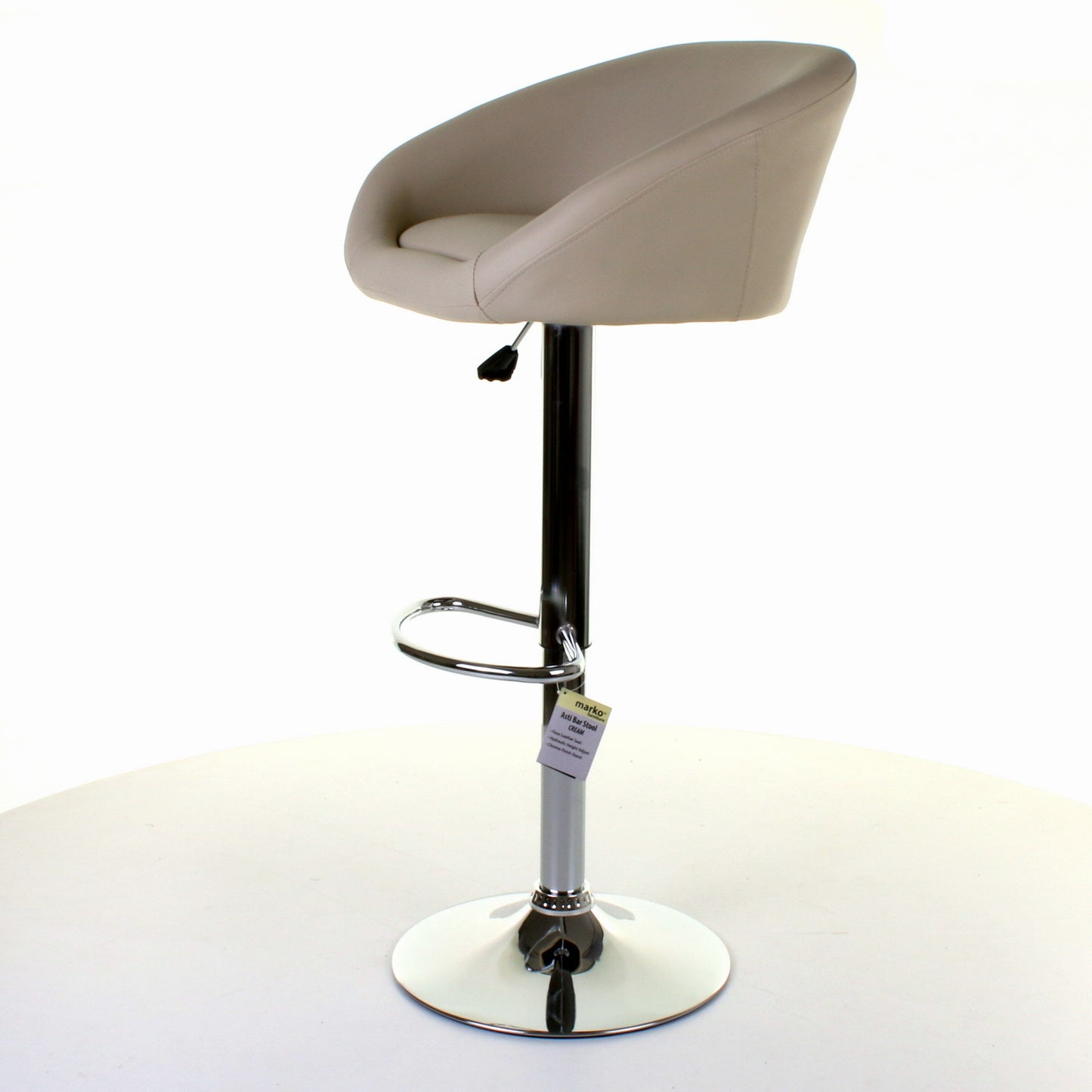 Asti Bar Stool - Cream - Set of 2
