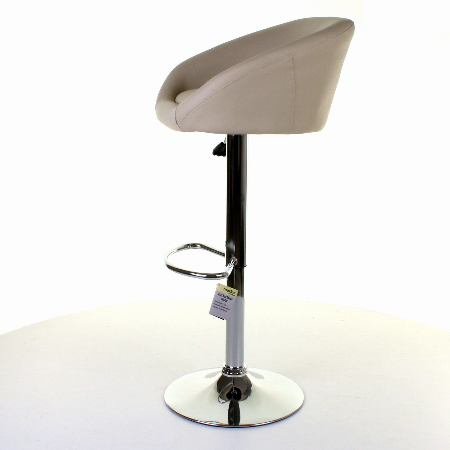 Asti Bar Stool - Cream - Set of 2