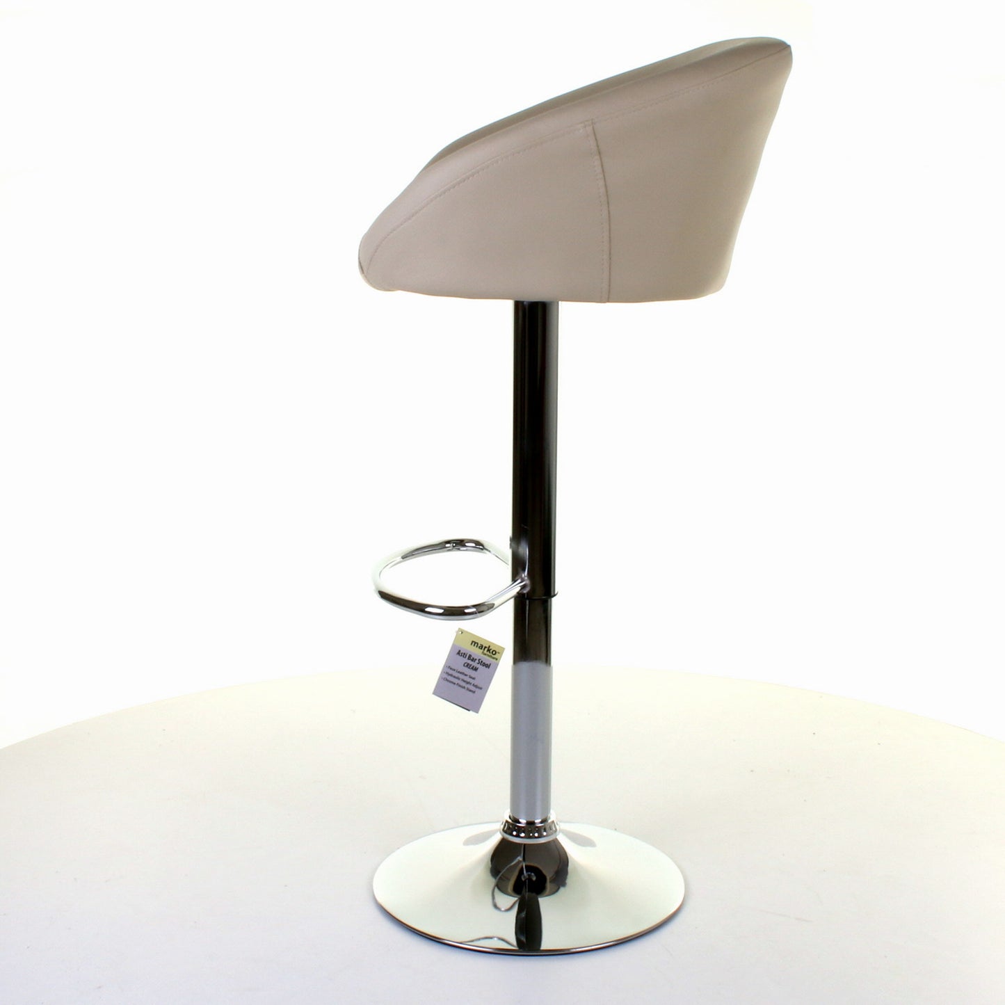 Asti Bar Stool - Cream - Set of 2