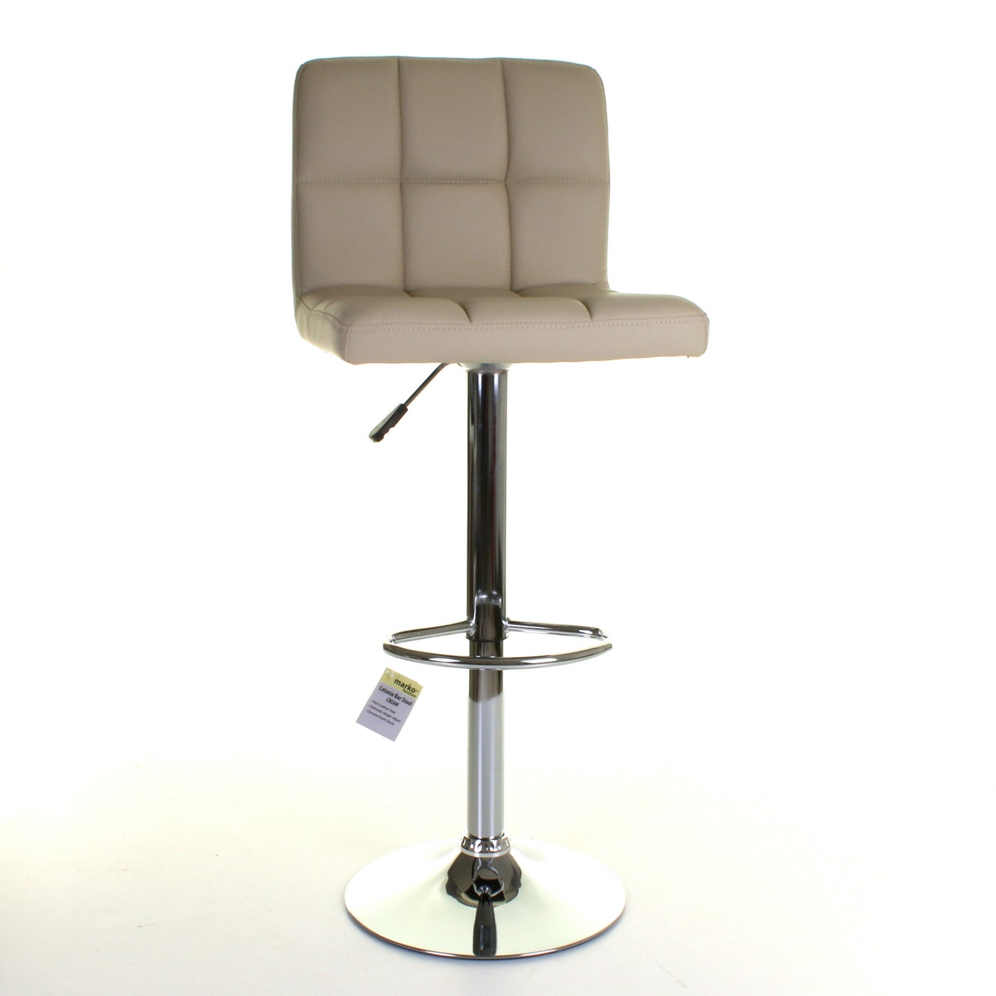 Catania Bar Stool - Cream - Set of 2
