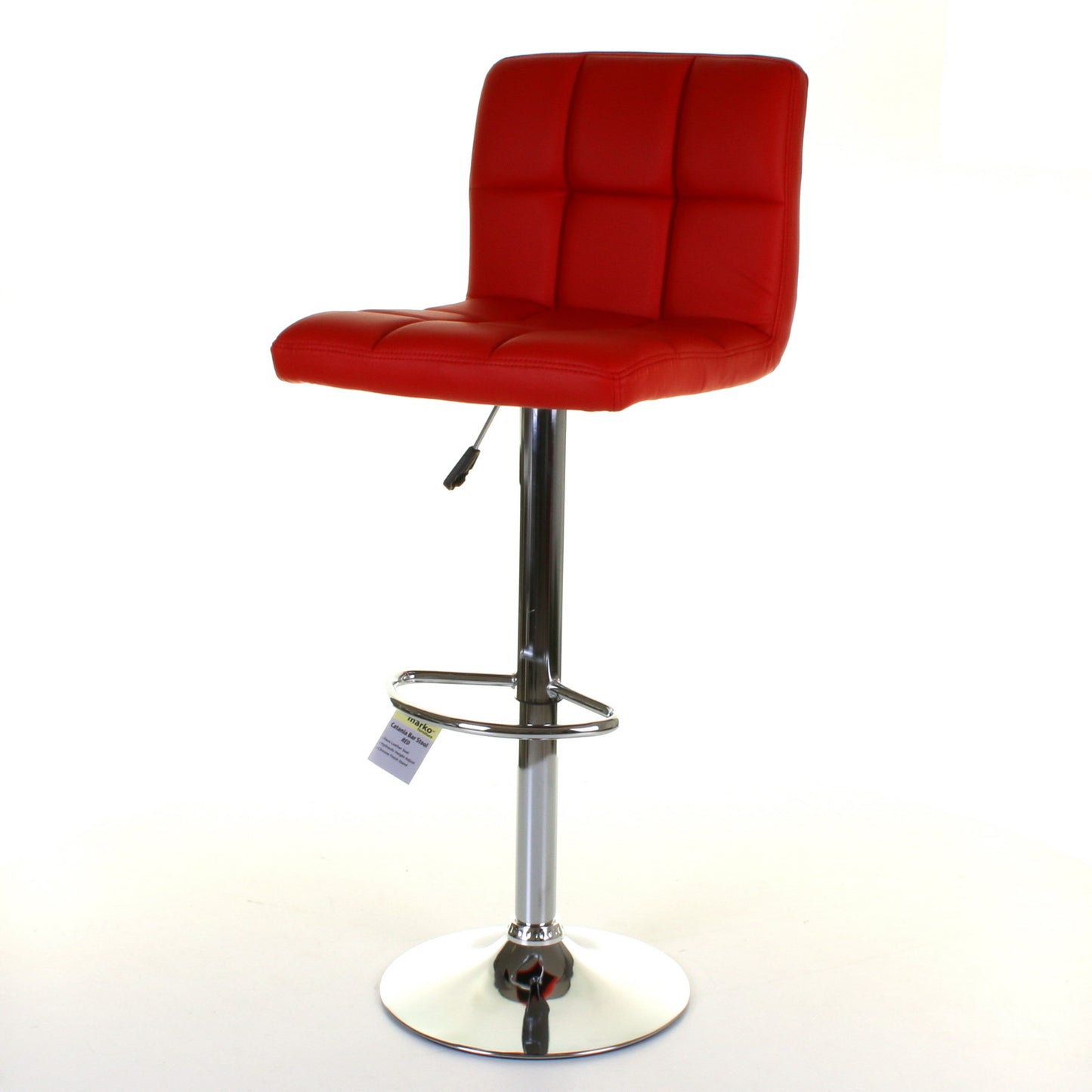 Catania Bar Stool - Red - Set of 2