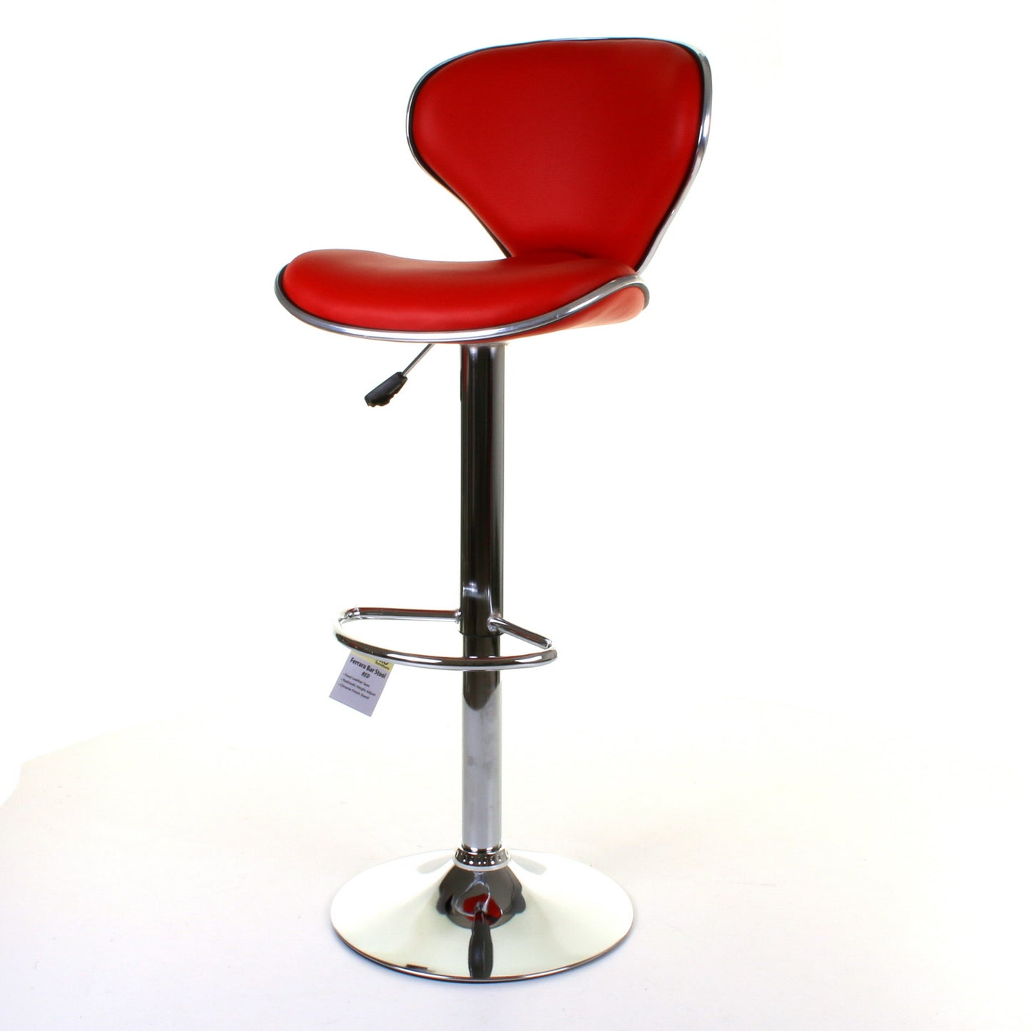 Ferrera Bar Stool - Red - Set of 2