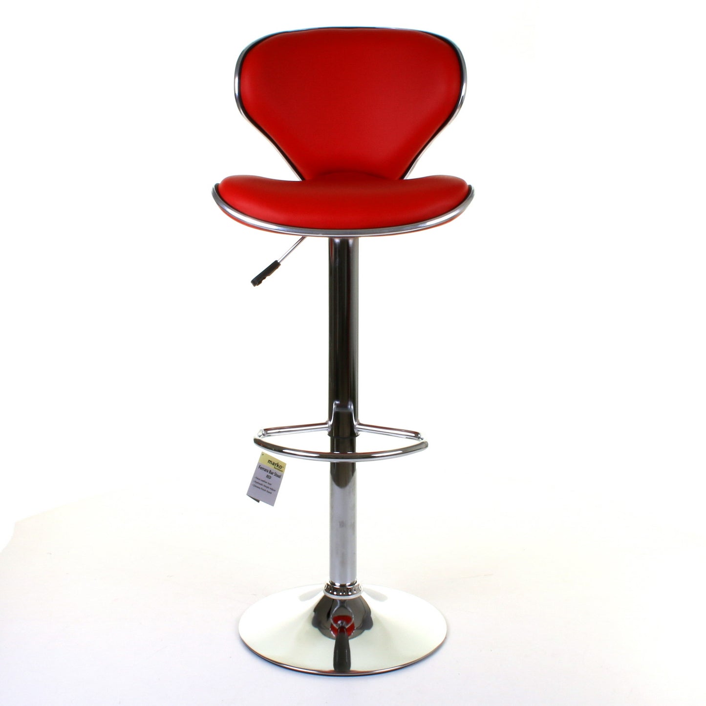 Ferrera Bar Stool - Red - Set of 2