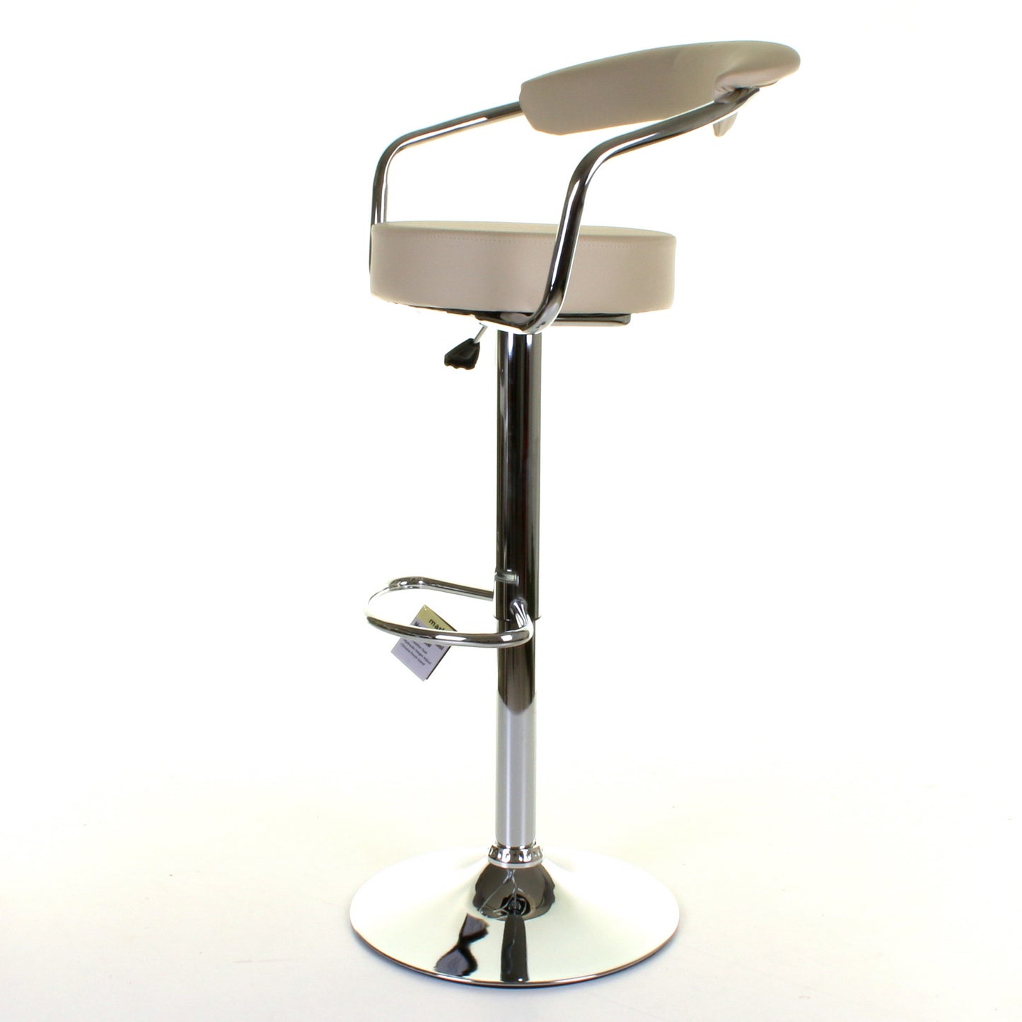 Monza Bar Stool - Cream - Set of 2