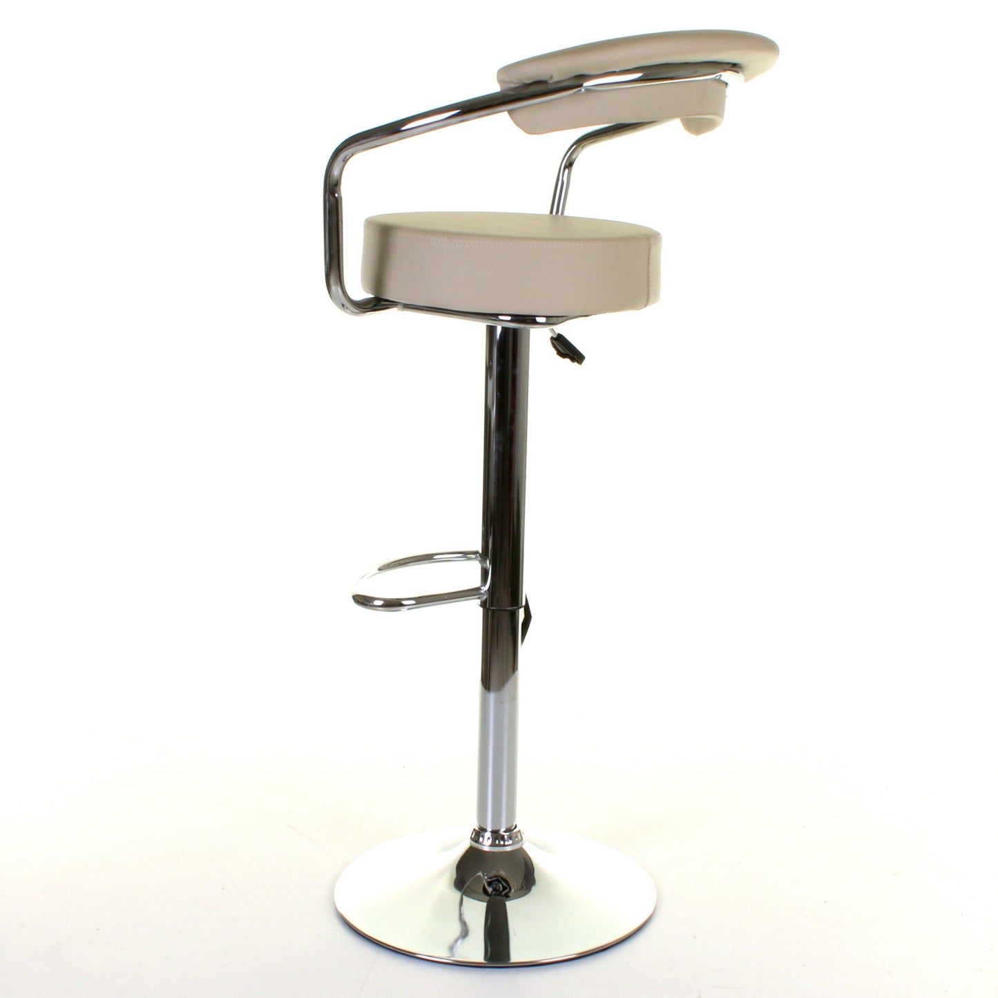 Monza Bar Stool - Cream - Set of 2