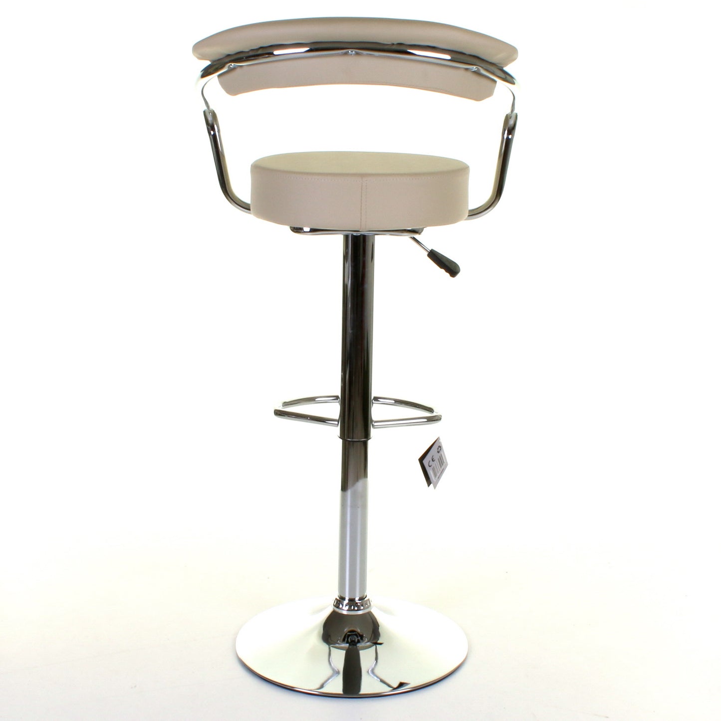Monza Bar Stool - Cream - Set of 2