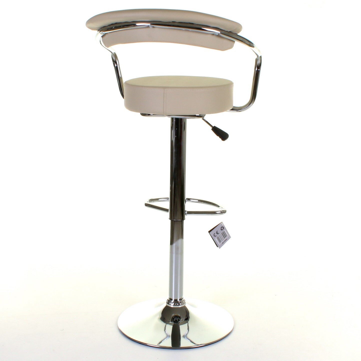 Monza Bar Stool - Cream - Set of 2