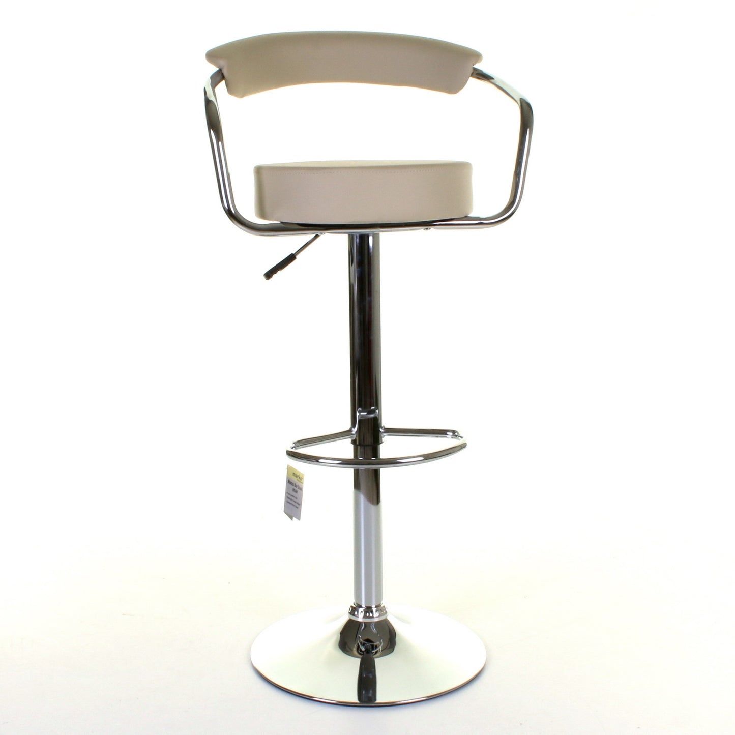 Monza Bar Stool - Cream - Set of 2