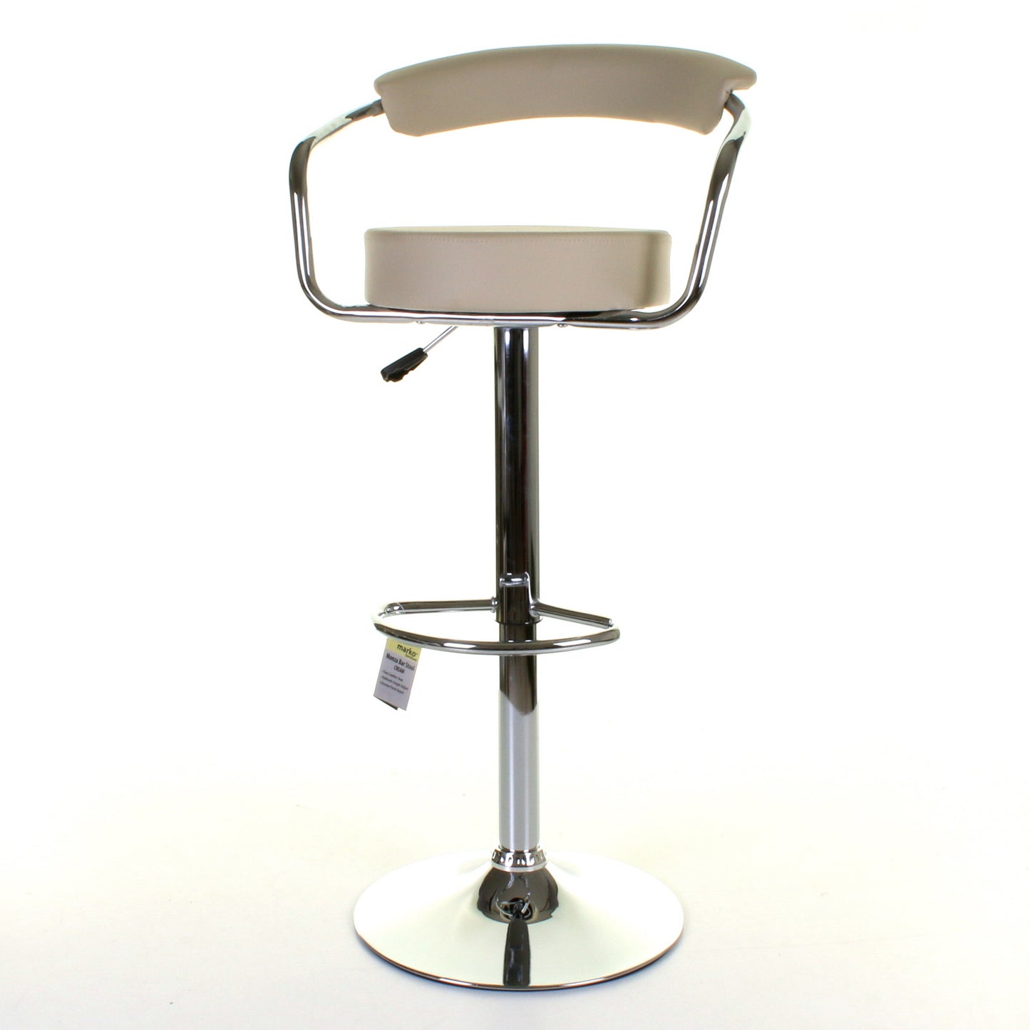 Monza Bar Stool - Cream - Set of 2