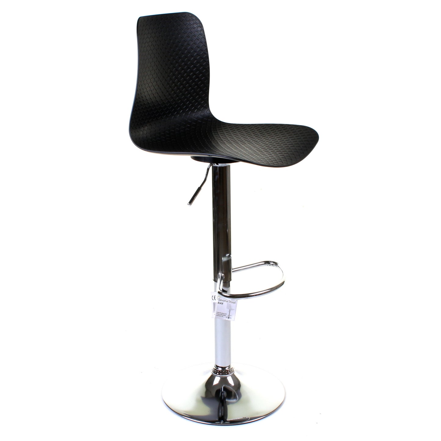 Savona Bar Stool - Black - Set of 2