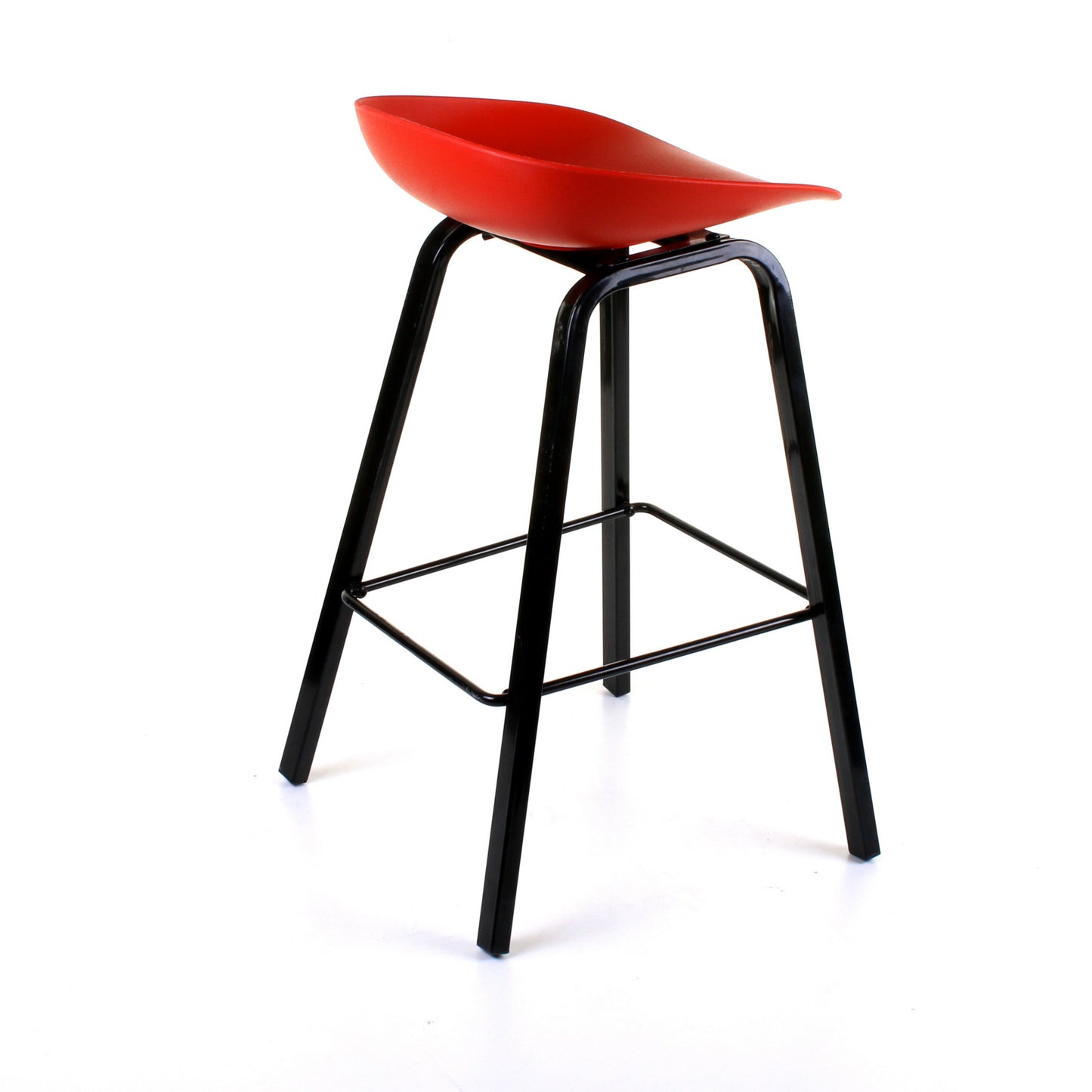 Cremona Bar Stool - Red - Set of 2