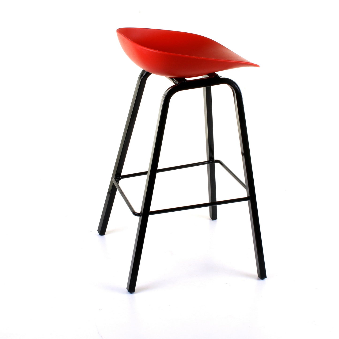 Cremona Bar Stool - Red - Set of 2