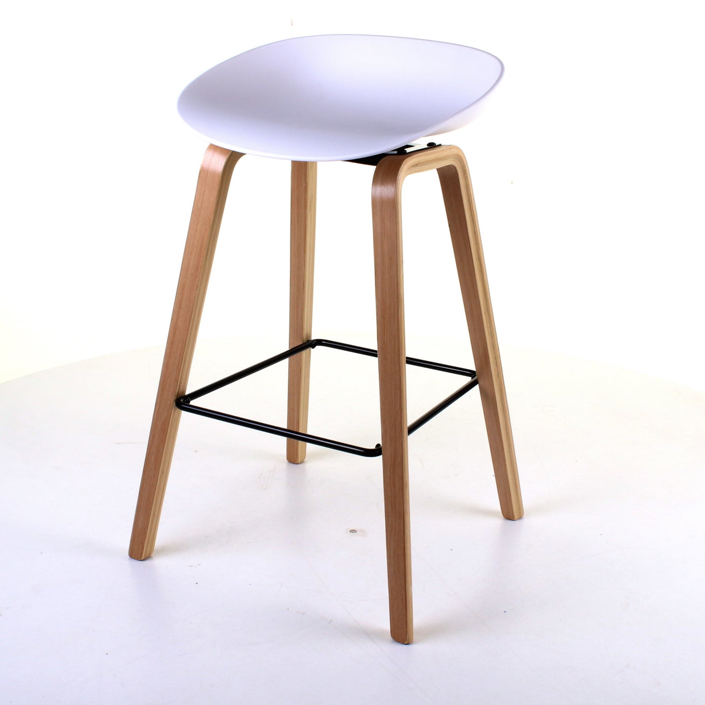 Benevento Bar Stool - White - Set of 2