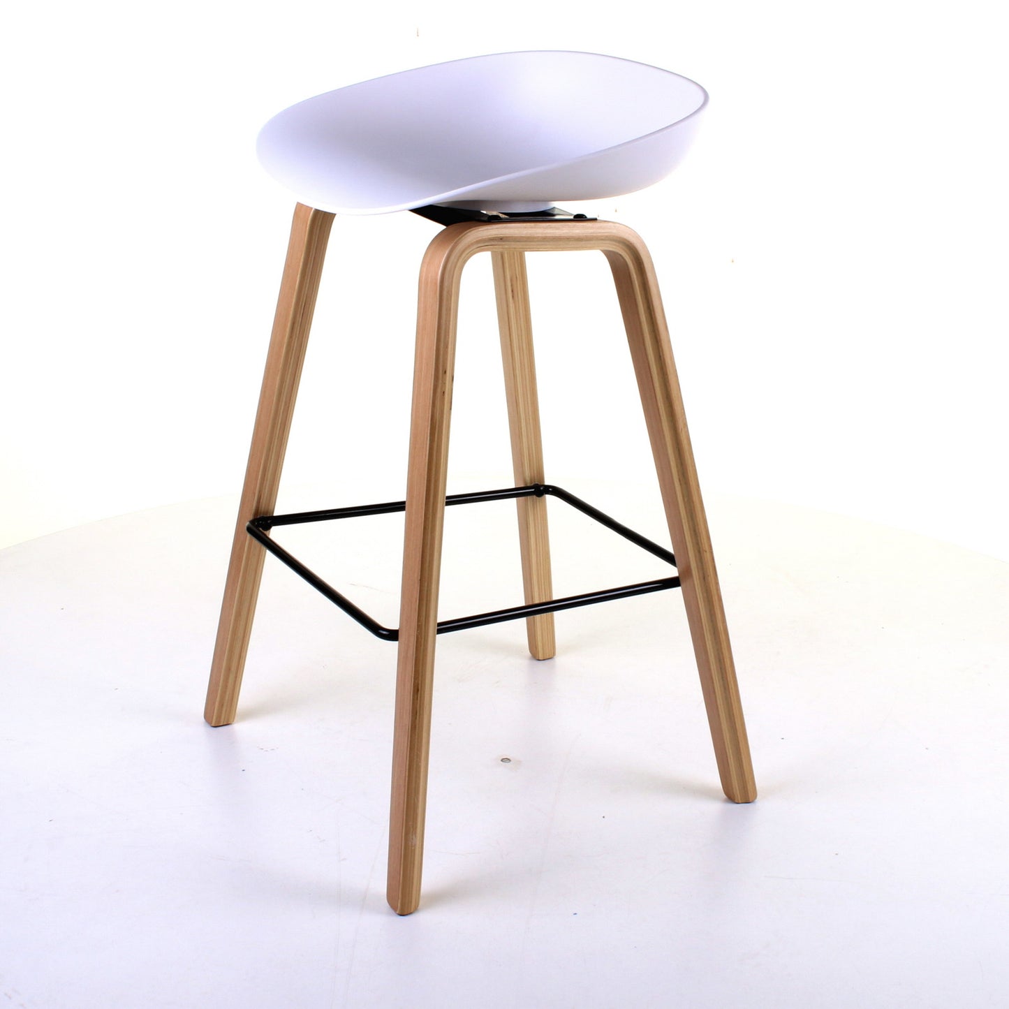 Benevento Bar Stool - White - Set of 2