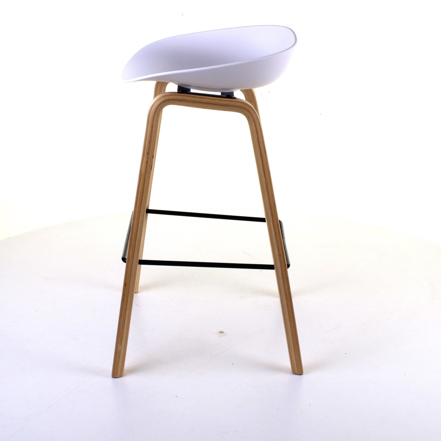 Benevento Bar Stool - White - Set of 2