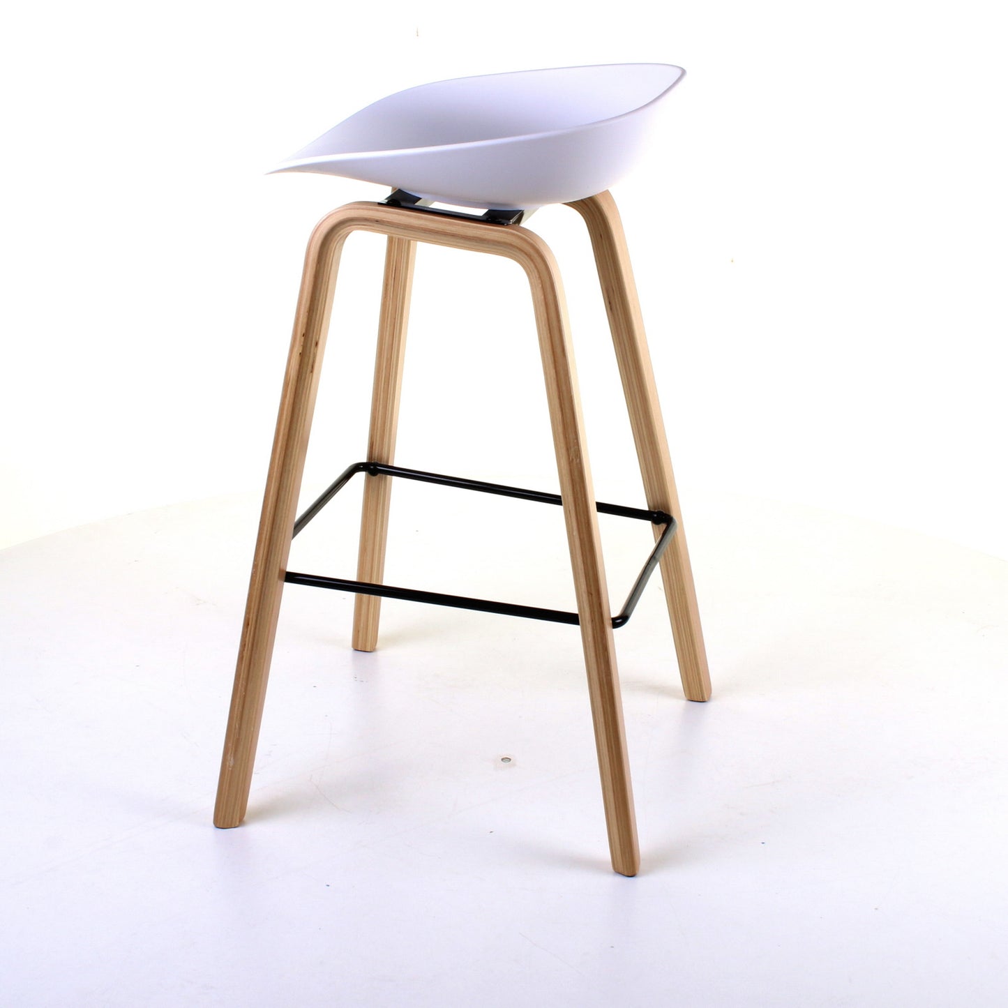Benevento Bar Stool - White - Set of 2